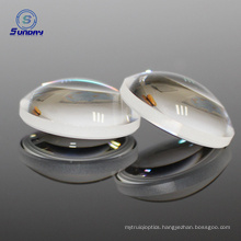 Fused Silica JGS1 Plano Convex Lenses AR Coated Optical Glass